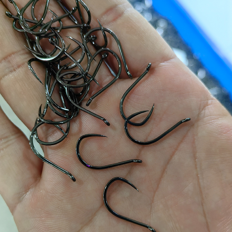 ตะขอตกปลาน้ำจืด #1-#10ชุดตะขอเ - Fishing Hook Barbless บทวิจารณ์และราคา
