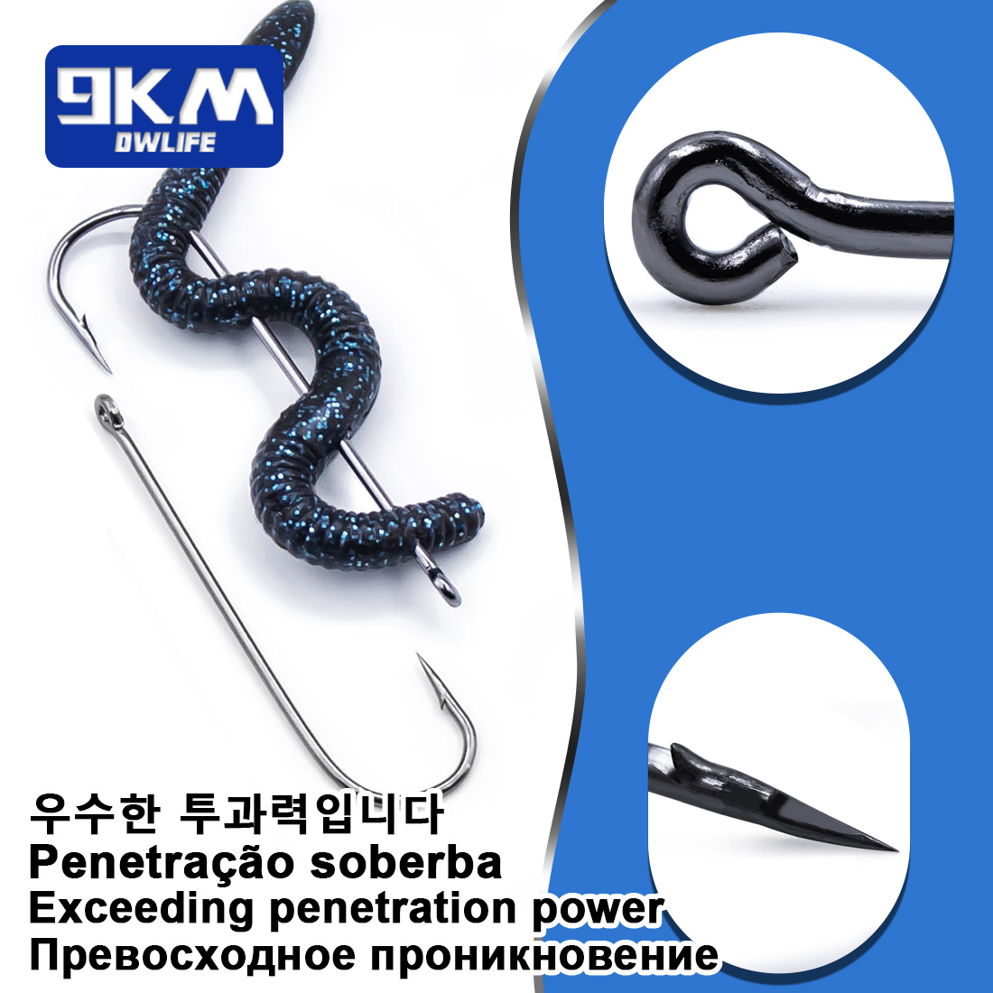 เบ็ดตกปลา ตะขอเกี่ยวแบบก้านยาว - Fishing Hook Barbless บทวิจารณ์และราคา