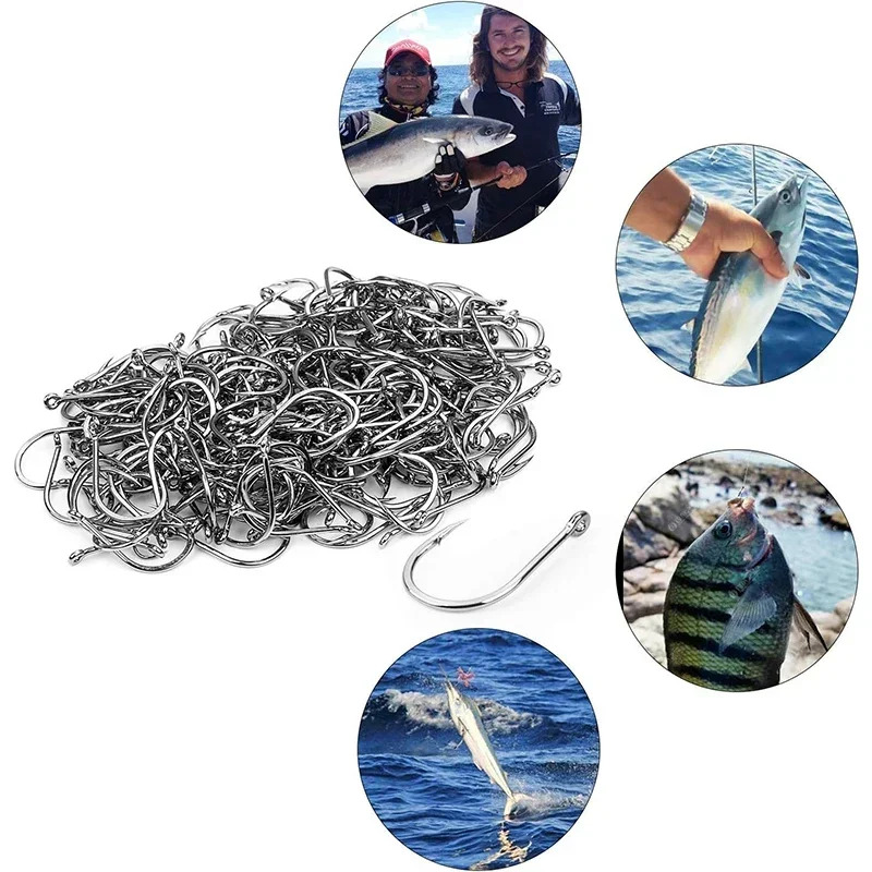 เบ็ดตกปลาเหล็กกล้าคาร์บอน แข็ง - Fishing Hook Barbless บทวิจารณ์และราคา