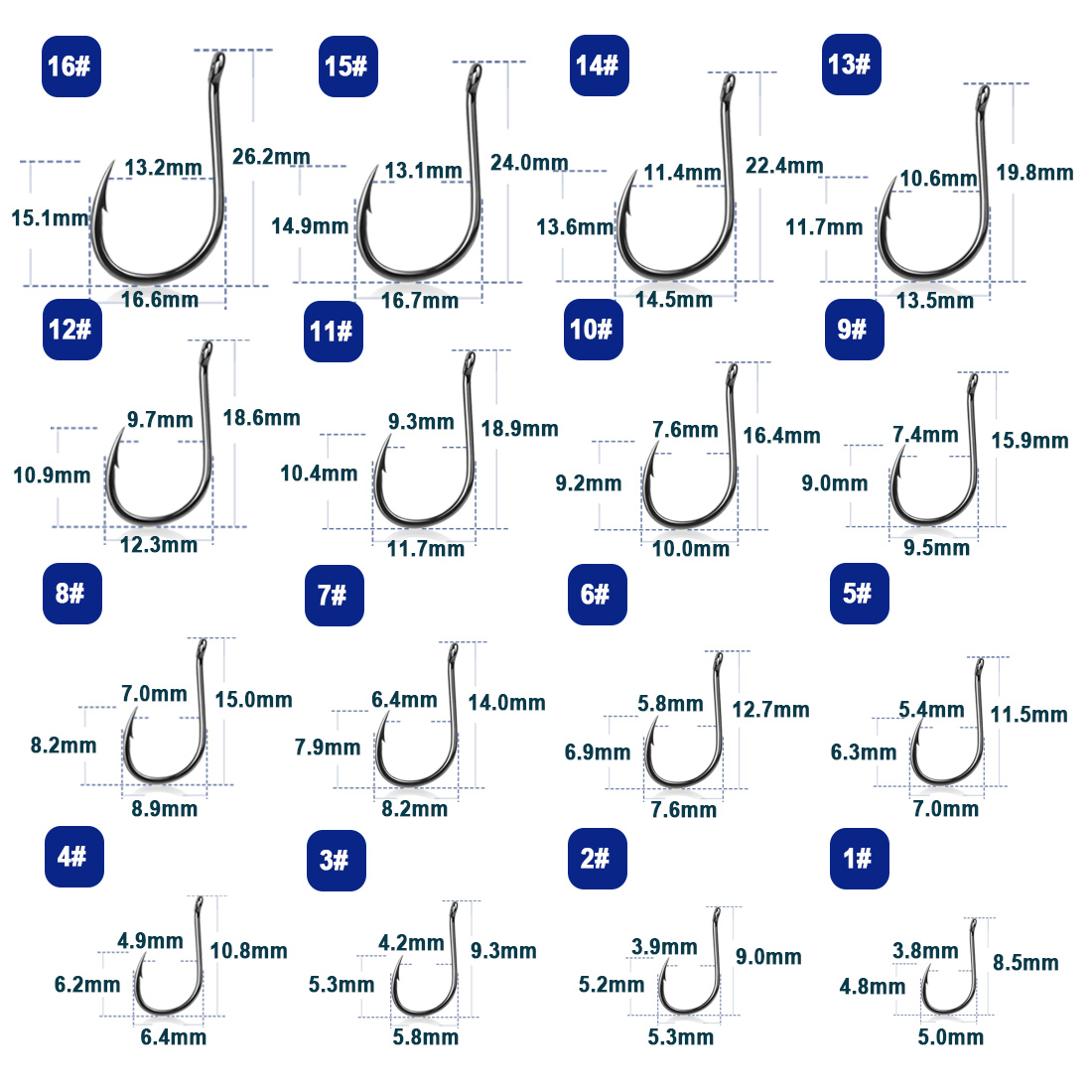 เบ็ดตกปลาอิเซอามะ 9KM 50~200 ช - Fishing Hook Barbless บทวิจารณ์และราคา